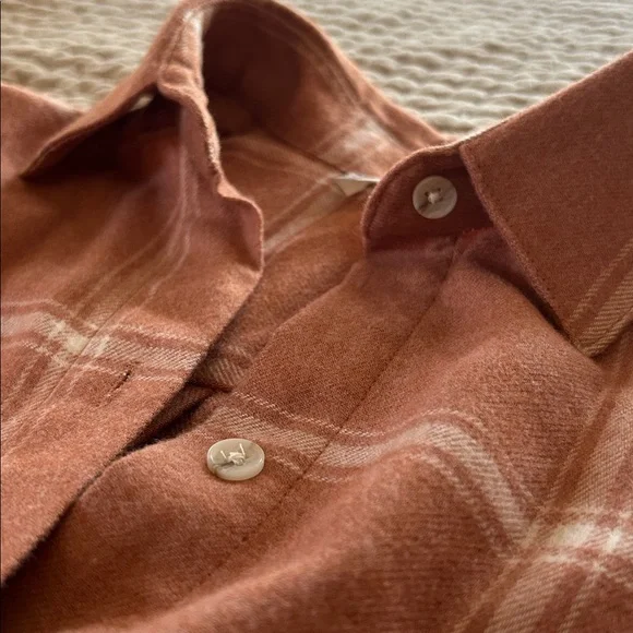 ALTAR’D STATE Flannel Feel Super Soft Plaid Shirt - Picture 4 of 7